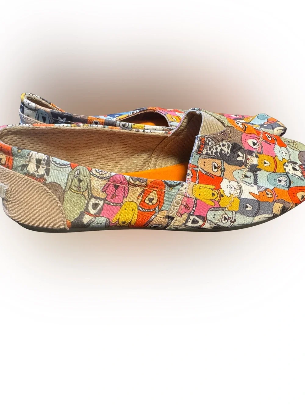 Women’s bOBS by Skechers Multicolor Dog Print Slip-On Shoes
